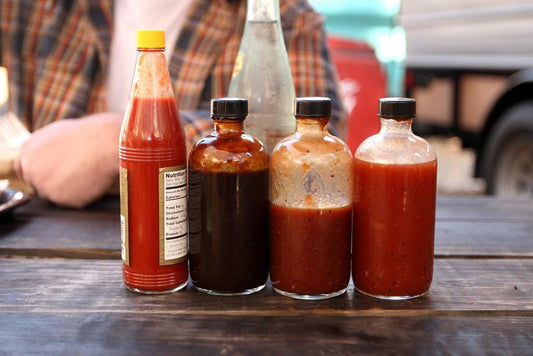Sauces on a Picnic Table | BBQ Photography Print | Food Poster - Photography Poster