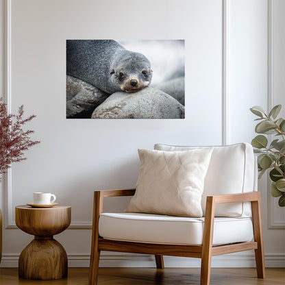 Antarctic Fur Seal Portrait | Wildlife Photography | Animal Poster - Photography Poster