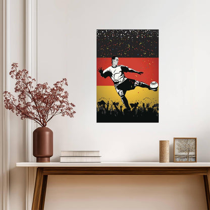 Germany National Soccer Team | Sports Poster | Football Fan Wall Art