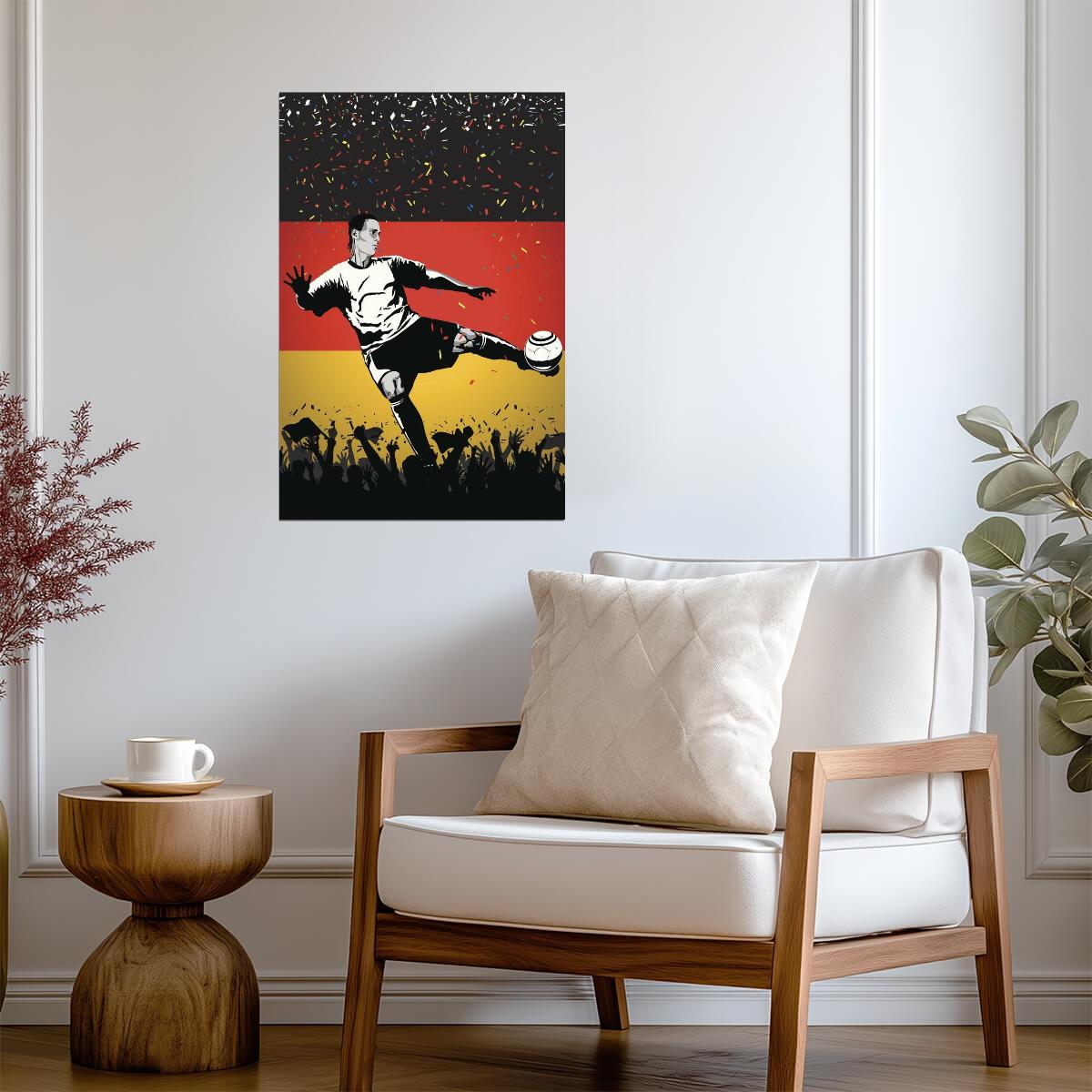 Germany National Soccer Team | Sports Poster | Football Fan Wall Art