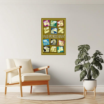 That's The Beer Talkin' Poster | Funny Drinking Humor | Man Cave Decor