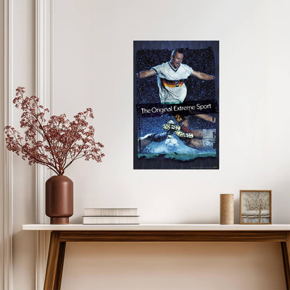 "Soccer The Extreme Sport" | Motivational Sports Quote | Football Fan Poster