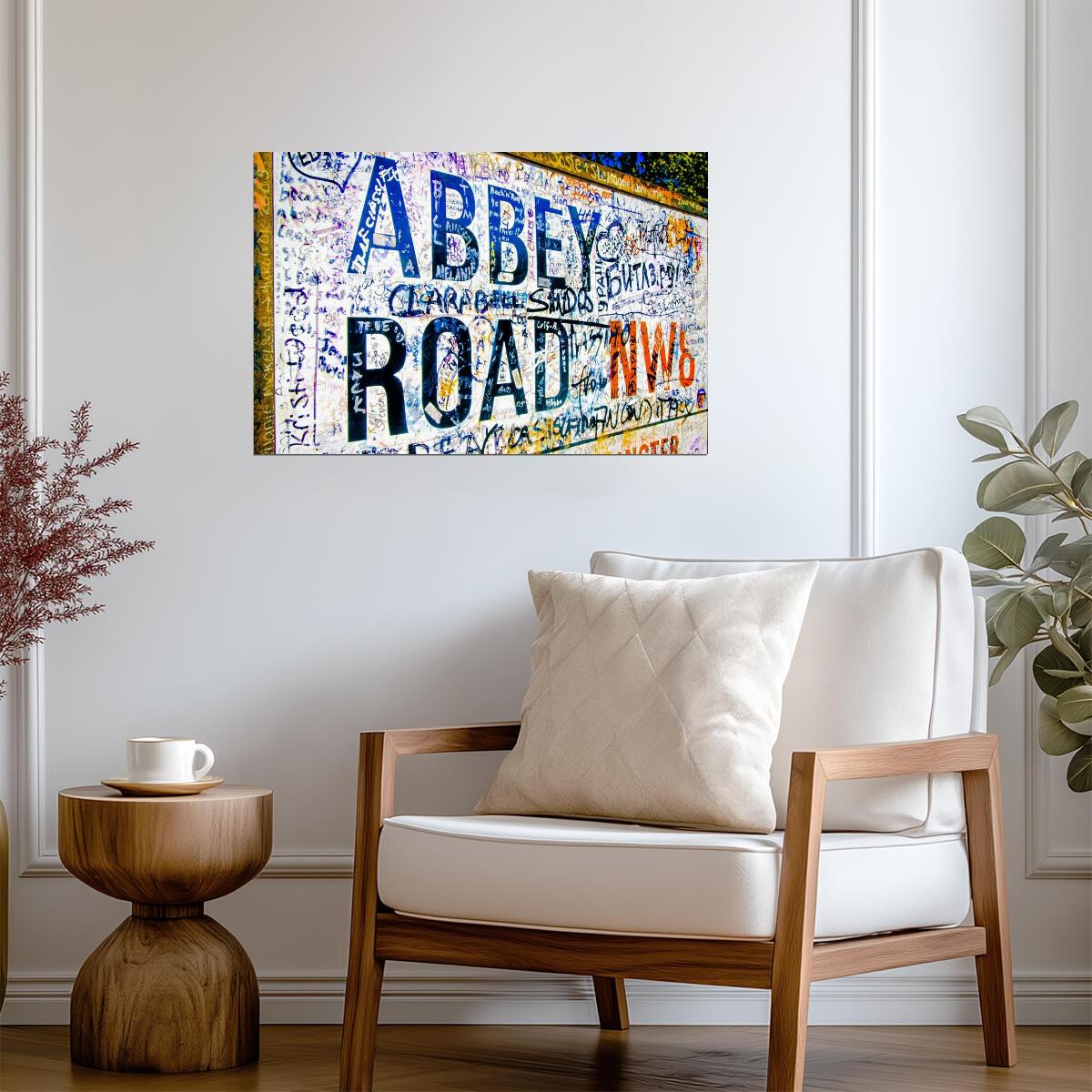 Abbey Road Sign in London | Music Landmark Photography | Beatles Fan Poster - Photography Poster
