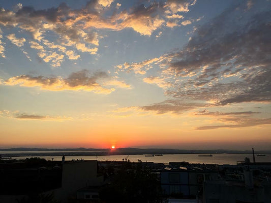 San Francisco Bay Sunrise Poster | Oakland View Photography | Cityscape Wall Art