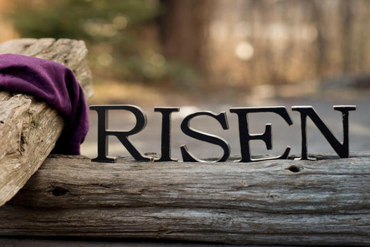 He Is Risen | Christian Inspirational Poster