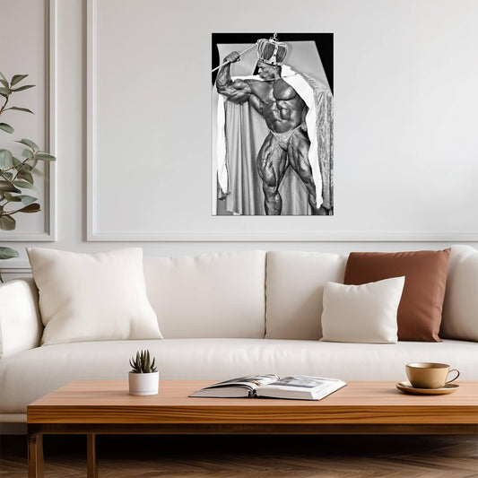 Ronnie Coleman | Bodybuilding Legend Poster | Gym Motivation Wall Art