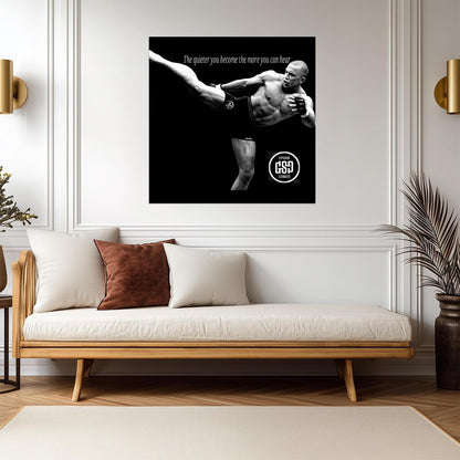 Georges St-Pierre | MMA Fighter Poster | GSP Motivational Sports Art