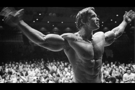 Arnold Schwarzenegger Mr. Olympia | Bodybuilding Legend Poster | Black and White Photography