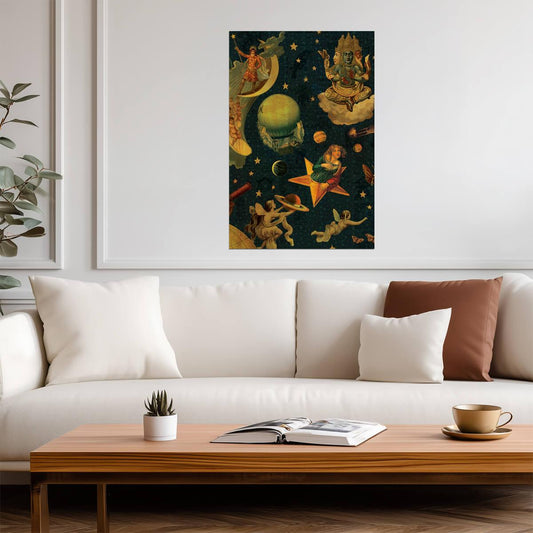The Smashing Pumpkins Mellon Collie | Album Cover Poster | 90s Alternative Rock Art