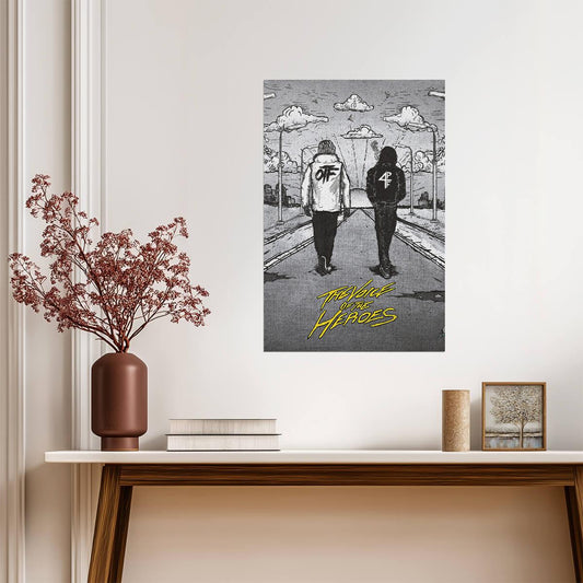 Lil Baby The Voice of the Heroes | Album Cover Poster | Hip Hop Wall Art