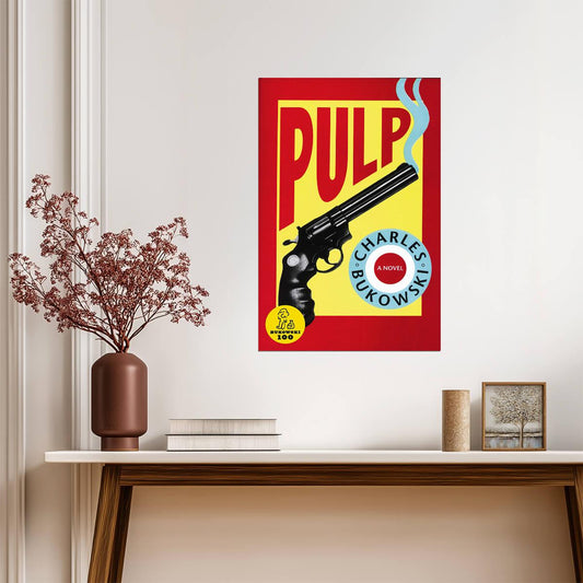 Charles Bukowski "Pulp" | Whodunit Book Cover Poster - Movies & TV Poster