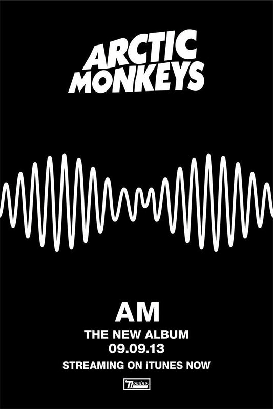 Arctic Monkeys AM | Album Cover Poster | Indie Rock Wall Art