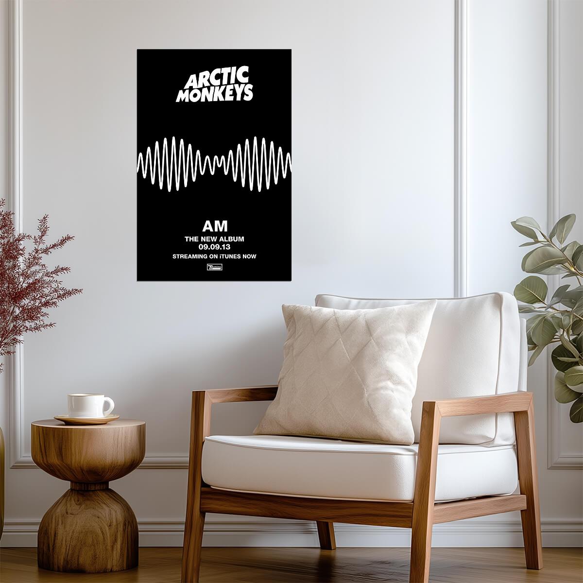 Arctic Monkeys AM | Album Cover Poster | Indie Rock Wall Art
