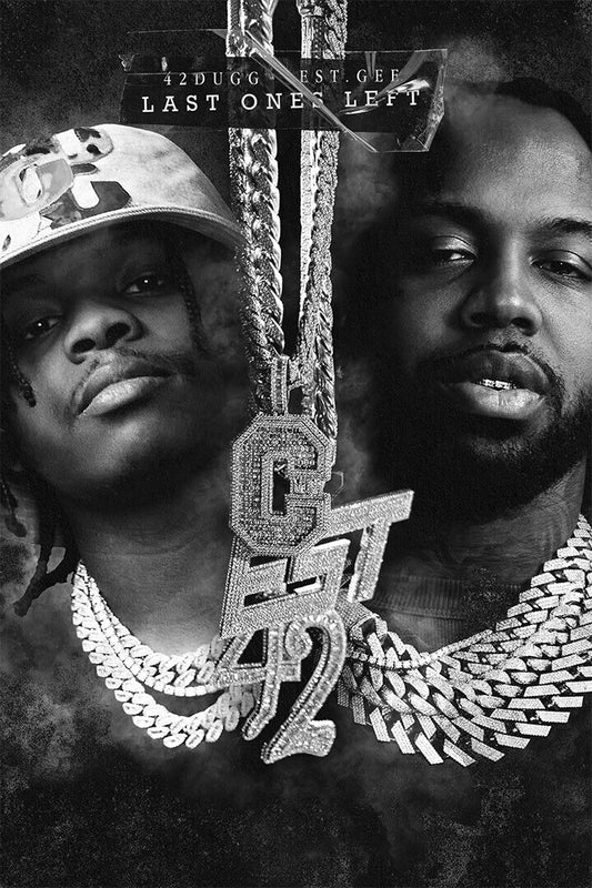 EST Gee Last Ones Left | Album Cover Poster | Hip Hop Wall Art