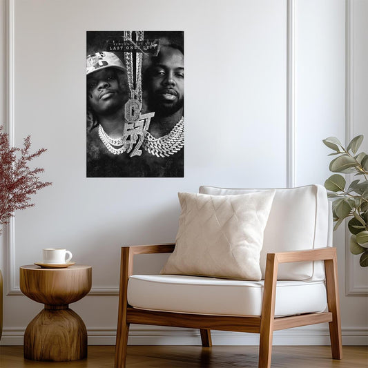 EST Gee Last Ones Left | Album Cover Poster | Hip Hop Wall Art
