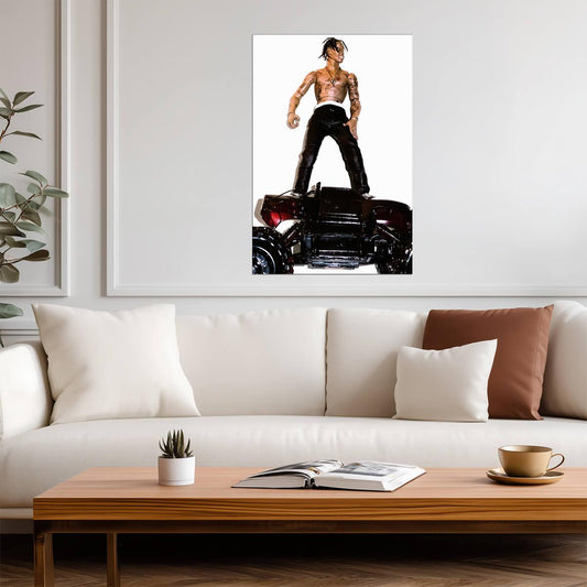 Travis Scott Rodeo | Album Cover Poster | Hip Hop Wall Art