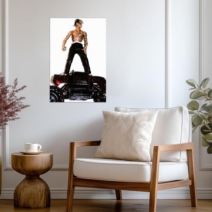 Travis Scott Rodeo | Album Cover Poster | Hip Hop Wall Art