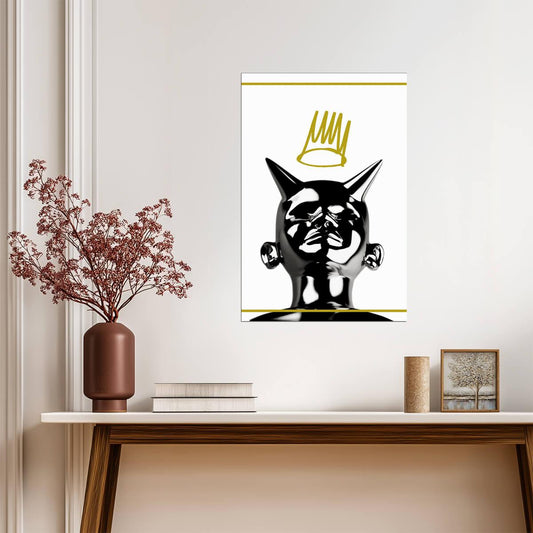 J. Cole Born Sinner | Album Cover Poster | Hip Hop Wall Art