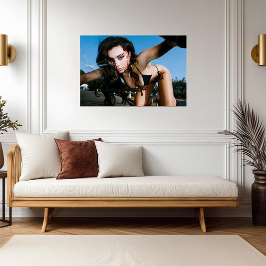 Charli XCX Crash | Album Cover Poster | Dance-Pop Wall Art