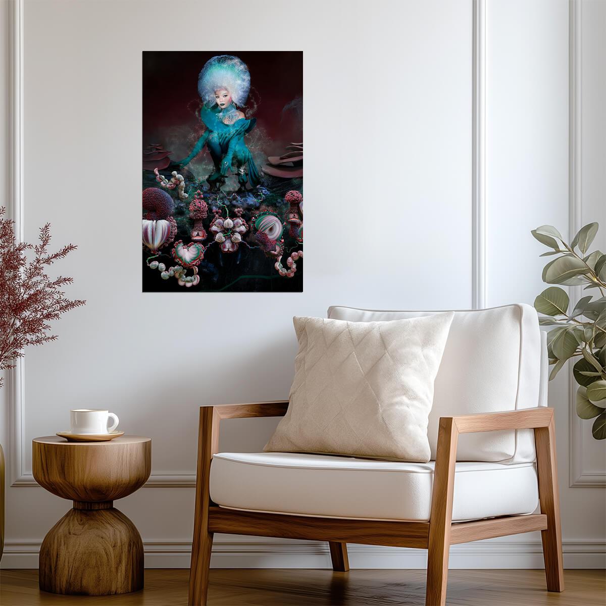 Björk Fossora | Album Cover Poster | Art Pop Wall Art