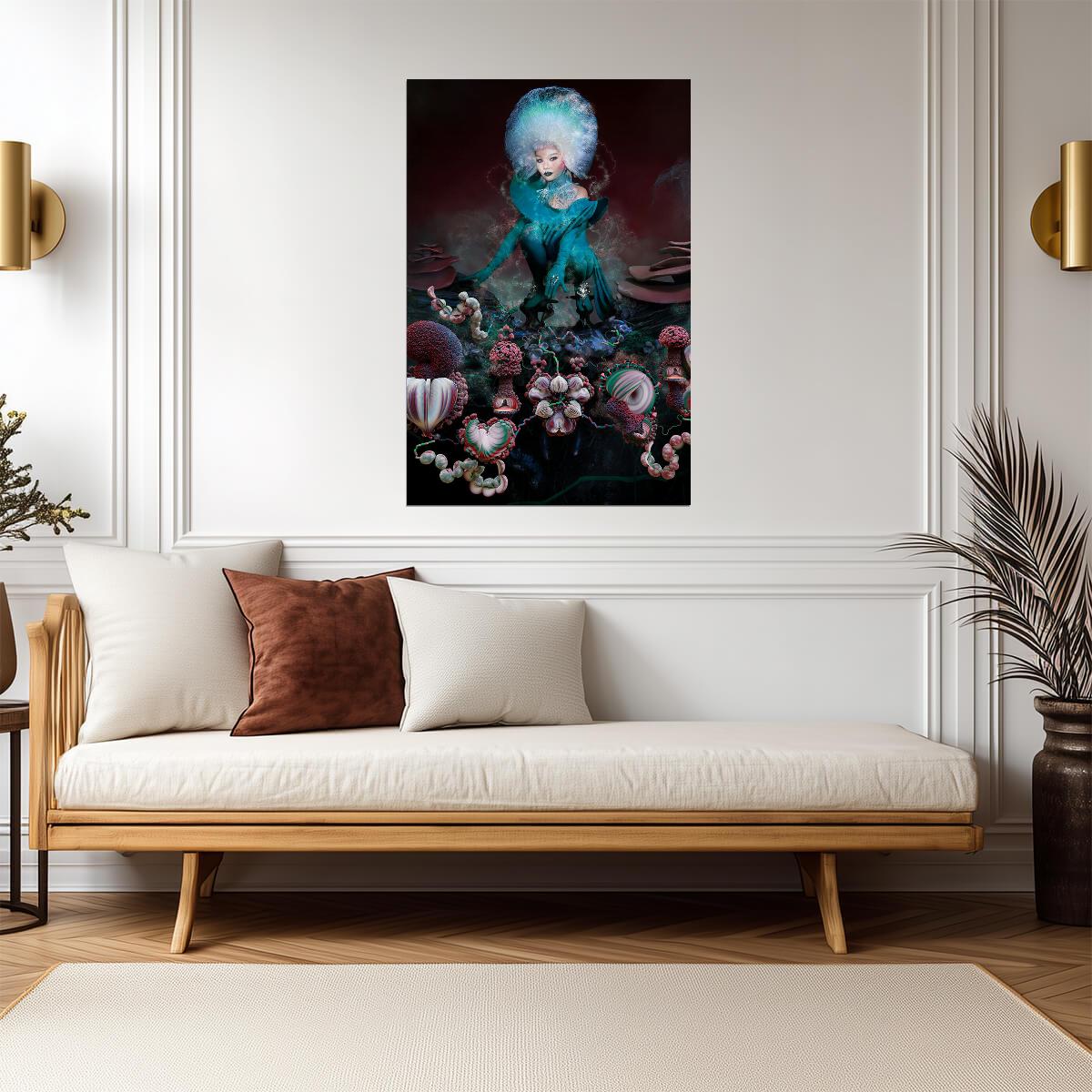 Björk Fossora | Album Cover Poster | Art Pop Wall Art