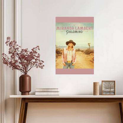 Miranda Lambert Palomino | Album Cover Poster | Country Music Wall Art