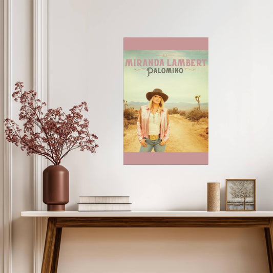 Miranda Lambert Palomino | Album Cover Poster | Country Music Wall Art