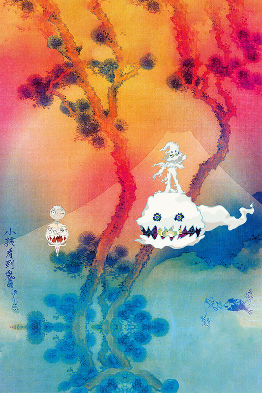 Kids See Ghosts | Album Cover Poster | Hip Hop Wall Art