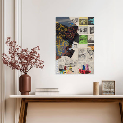 Animal Collective Time Skiffs | Album Cover Poster | Psychedelic Pop Wall Art