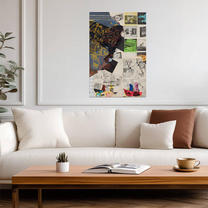 Animal Collective Time Skiffs | Album Cover Poster | Psychedelic Pop Wall Art