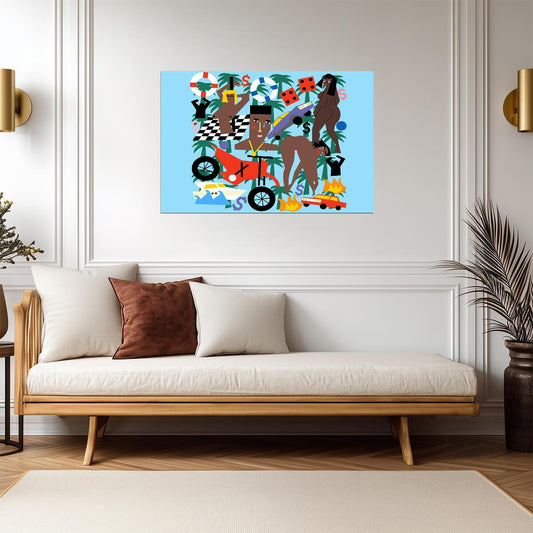 Meek Mill Expensive Pain | Album Cover Poster | Hip Hop Wall Art