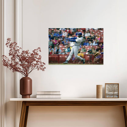 Ken Griffey Jr. Seattle Mariners | Iconic Swing Photo | Baseball Legend Poster - Sports Poster
