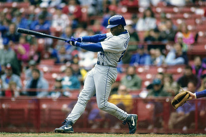 Ken Griffey Jr. Seattle Mariners | Iconic Swing Photo | Baseball Legend Poster - Sports Poster