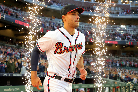 Matt Olson Atlanta Braves | Field Entrance Photo | Baseball Player Poster - Sports Poster
