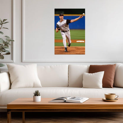 Randy Johnson Arizona Diamondbacks | "The Big Unit" Pitching | Baseball Legend Poster - Sports Poster