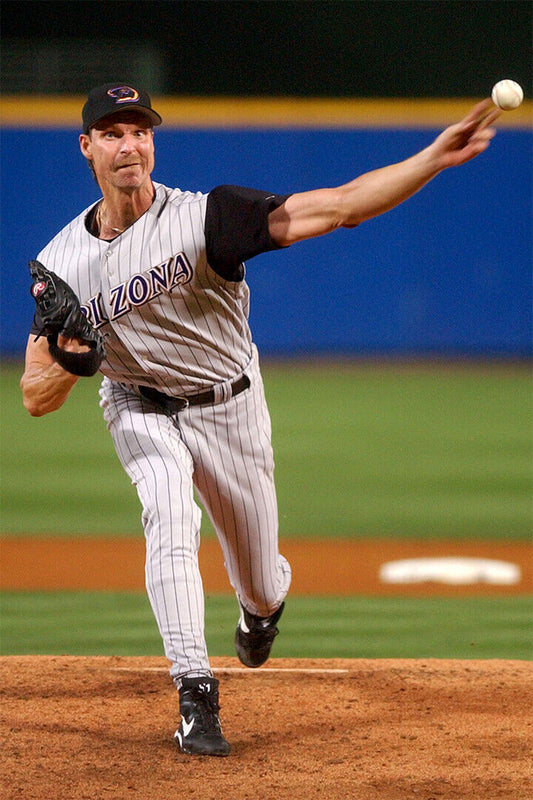 Randy Johnson Arizona Diamondbacks | "The Big Unit" Pitching | Baseball Legend Poster - Sports Poster