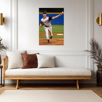 Randy Johnson Arizona Diamondbacks | "The Big Unit" Pitching | Baseball Legend Poster - Sports Poster