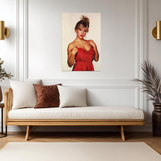 Samantha Fox | 80s Music Icon Poster | Vintage Singer Photography