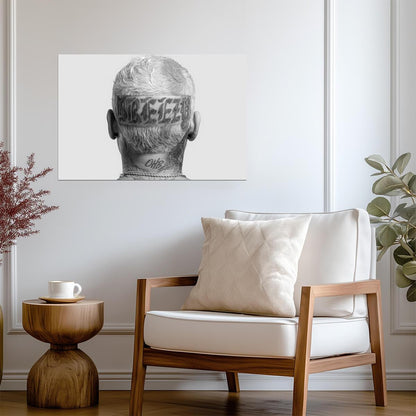 Chris Brown Breezy | Album Cover Poster | R&B Music Wall Art