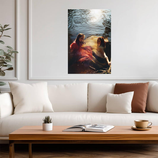 Let's Eat Grandma Two Ribbons | Album Cover Poster | Synth-Pop Wall Art
