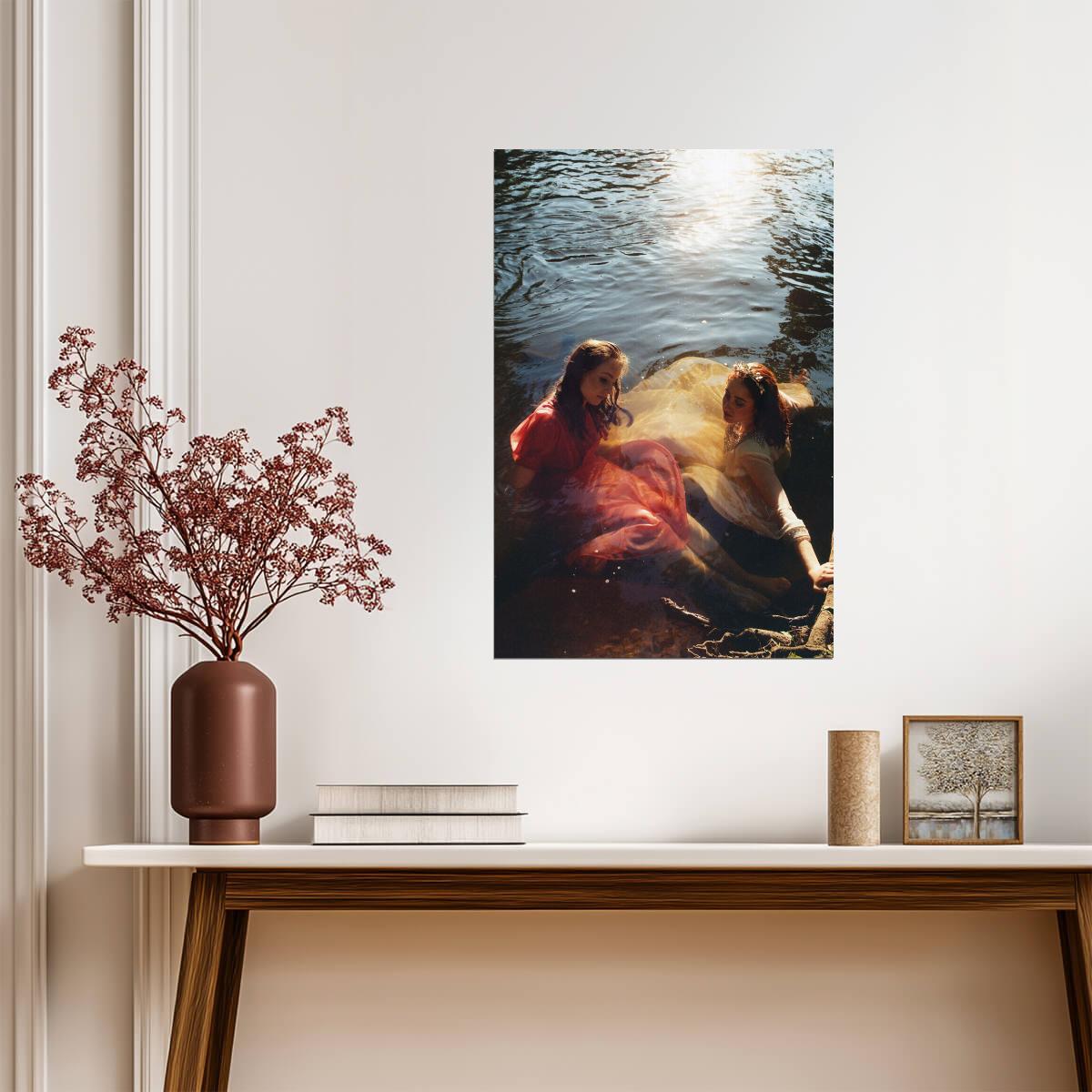 Let's Eat Grandma Two Ribbons | Album Cover Poster | Synth-Pop Wall Art