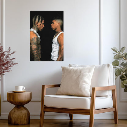 NLE Choppa Me Vs. Me | Album Cover Poster | Hip Hop Wall Art