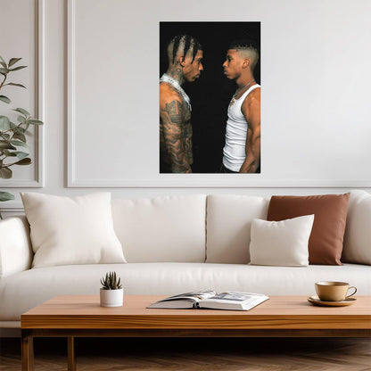 NLE Choppa Me Vs. Me | Album Cover Poster | Hip Hop Wall Art