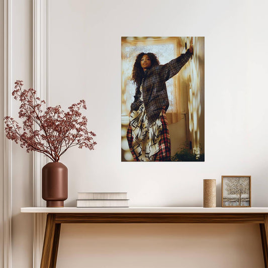 SZA Ctrl | Album Cover Poster | R&B Music Wall Art