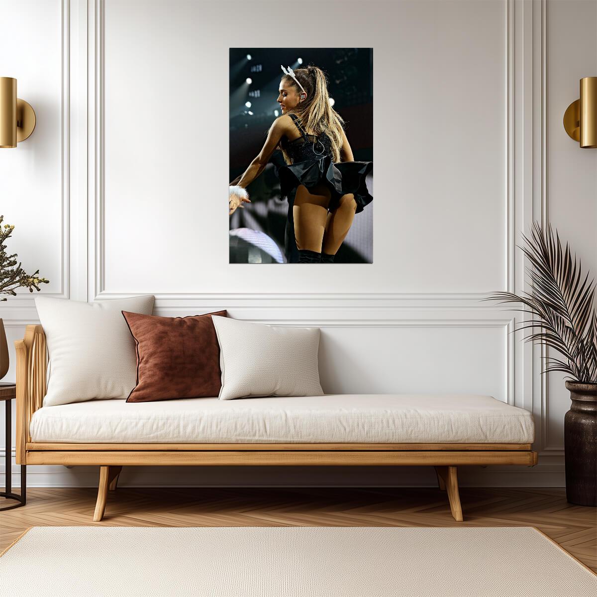 Ariana Grande | Pop Music Star Poster | Live Performance Photography