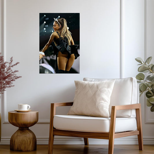 Ariana Grande | Pop Music Star Poster | Live Performance Photography