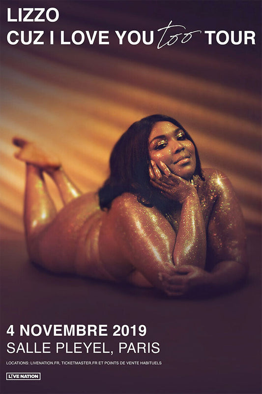 Lizzo Cuz I Love You | Album Cover Poster | Pop Music Wall Art