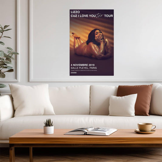 Lizzo Cuz I Love You | Album Cover Poster | Pop Music Wall Art