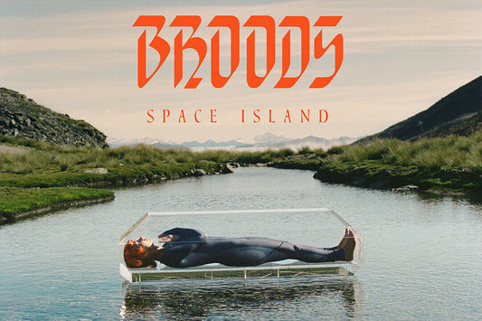 Broods Space Island | Album Cover Poster | Synth-Pop Wall Art