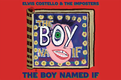 Elvis Costello & The Imposters The Boy Named If | Album Cover Poster | Rock Music Wall Art